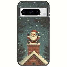 Chimney Santa Google Pixel 8 Pro 5G Black TPU (Μαύρη Σιλικόνη)