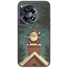 Chimney Santa OnePlus 12 5G Black TPU (Μαύρη Σιλικόνη)