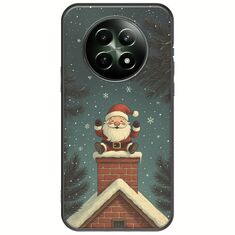 Chimney Santa Realme 12x 5G Black TPU (Μαύρη Σιλικόνη)