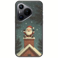 Chimney Santa Huawei Pura 70 Black TPU (Μαύρη Σιλικόνη)