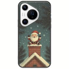 Chimney Santa Huawei Pura 70 Pro Black TPU (Μαύρη Σιλικόνη)