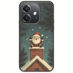 Chimney Santa Oppo A40 Black TPU (Μαύρη Σιλικόνη)