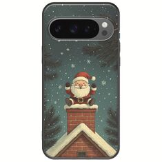 Chimney Santa Google Pixel 9 5G Black TPU (Μαύρη Σιλικόνη)