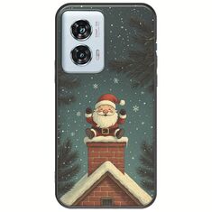 Chimney Santa Motorola Edge 50 Fusion 5G Black TPU (Μαύρη Σιλικόνη)