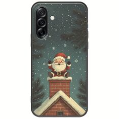 Chimney Santa Samsung Galaxy A36 5G  Black TPU (Μαύρη Σιλικόνη)