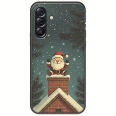 Chimney Santa Samsung Galaxy A56 5G Black TPU (Μαύρη Σιλικόνη)