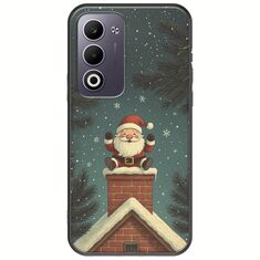 Chimney Santa Oppo A5 4G/5G Black TPU (Μαύρη Σιλικόνη)