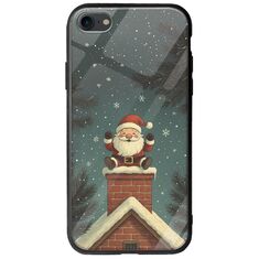 Chimney Santa iPhone 7 Groove TPU (Tempered Glass και TPU)