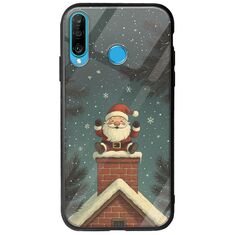 Chimney Santa Huawei P30 Lite Groove TPU (Tempered Glass και TPU)