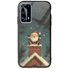 Chimney Santa Huawei P40 Groove TPU (Tempered Glass και TPU)