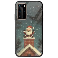 Chimney Santa Huawei P40 Pro Groove TPU (Tempered Glass και TPU)