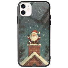 Chimney Santa iPhone 12 Groove TPU (Tempered Glass και TPU)