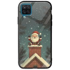 Chimney Santa Samsung Galaxy M12 Groove TPU (Tempered Glass και TPU)