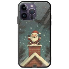 Chimney Santa iPhone 15 Pro Groove TPU (Tempered Glass και TPU)