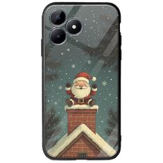 Chimney Santa Realme C51 Groove TPU (Tempered Glass και TPU)