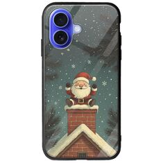 Chimney Santa iPhone 16 Groove TPU (Tempered Glass και TPU)