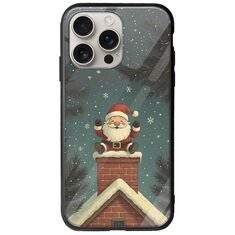 Chimney Santa iPhone 16 Pro Groove TPU (Tempered Glass και TPU)