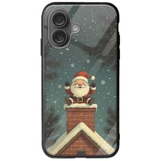 Chimney Santa iPhone 16 Plus Groove TPU (Tempered Glass και TPU)