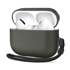 Tech Protect Naturalfit AirPods Pro 3 Olive σιλικόνη