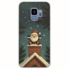 Chimney Santa Samsung Galaxy S9 Flexible TPU (Διάφανη Σιλικόνη)