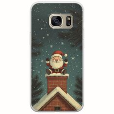 Chimney Santa Samsung Galaxy S7 Edge Flexible TPU (Διάφανη Σιλικόνη)