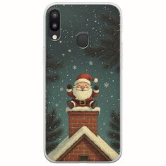 Chimney Santa Samsung Galaxy M20 Flexible TPU (Διάφανη Σιλικόνη)