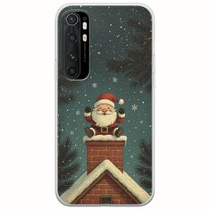 Chimney Santa Xiaomi Mi Note 10 Lite Flexible TPU (Διάφανη Σιλικόνη)