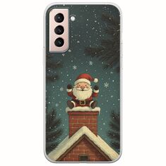 Chimney Santa Samsung Galaxy S21 Flexible TPU (Διάφανη Σιλικόνη)