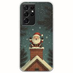 Chimney Santa Samsung Galaxy S21 Ultra Flexible TPU (Διάφανη Σιλικόνη)