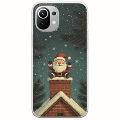Chimney Santa Xiaomi Mi 11 Lite / 11 Lite NE / 5G Flexible TPU (Διάφανη Σιλικόνη)