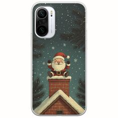 Chimney Santa Xiaomi Poco F3 Flexible TPU (Διάφανη Σιλικόνη)