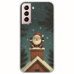 Chimney Santa Samsung Galaxy S21 FE 5G Flexible TPU (Διάφανη Σιλικόνη)