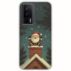 Chimney Santa Xiaomi Poco F5 Pro 5G Flexible TPU (Διάφανη Σιλικόνη)