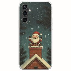 Chimney Santa Samsung Galaxy S23 FE 5G Flexible TPU (Διάφανη Σιλικόνη)