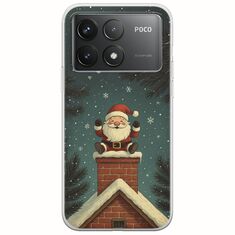 Chimney Santa Xiaomi Poco F6 Pro 5G Flexible TPU (Διάφανη Σιλικόνη)