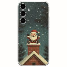 Chimney Santa Samsung Galaxy S25 5G Flexible TPU (Διάφανη Σιλικόνη)