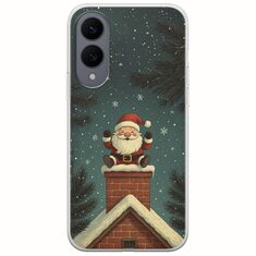 Chimney Santa Samsung Galaxy S25 Edge 5G Flexible TPU (Διάφανη Σιλικόνη)