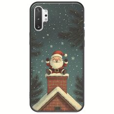 Chimney Santa Samsung Galaxy Note 10 Plus Black TPU (Μαύρη Σιλικόνη)