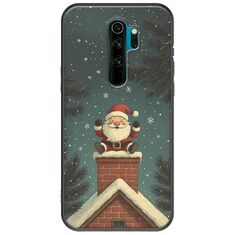Chimney Santa Xiaomi Redmi Note 8 Pro Black TPU (Μαύρη Σιλικόνη)