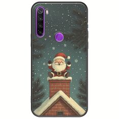 Chimney Santa Xiaomi Redmi Note 8 Black TPU (Μαύρη Σιλικόνη)