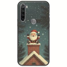 Chimney Santa Xiaomi Redmi Note 8T Black TPU (Μαύρη Σιλικόνη)