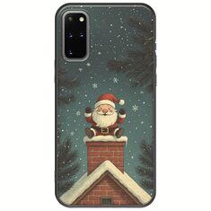 Chimney Santa Samsung Galaxy S20 Plus Black TPU (Μαύρη Σιλικόνη)