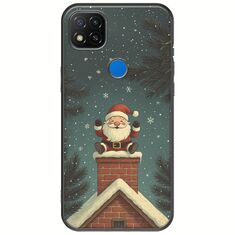 Chimney Santa Xiaomi Redmi 9C Black TPU (Μαύρη Σιλικόνη)