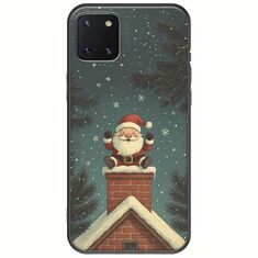 Chimney Santa Samsung Galaxy Note 10 Lite Black TPU (Μαύρη Σιλικόνη)
