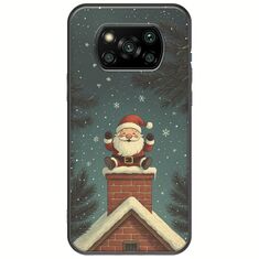 Chimney Santa Xiaomi Poco X3 NFC / X3 Pro Black TPU (Μαύρη Σιλικόνη)
