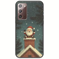 Chimney Santa Samsung Galaxy Note 20 Black TPU (Μαύρη Σιλικόνη)