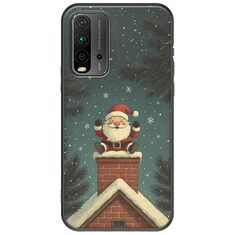 Chimney Santa Xiaomi Redmi 9T Black TPU (Μαύρη Σιλικόνη)