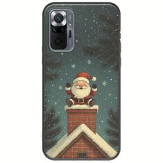 Chimney Santa Xiaomi Redmi Note 10 Pro / 10 Pro Max Black TPU (Μαύρη Σιλικόνη)