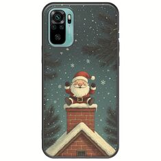 Chimney Santa Xiaomi Redmi Note 10 / 10s Black TPU (Μαύρη Σιλικόνη)