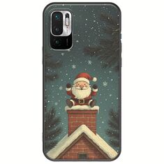 Chimney Santa Xiaomi Redmi Note 10 5G Black TPU (Μαύρη Σιλικόνη)